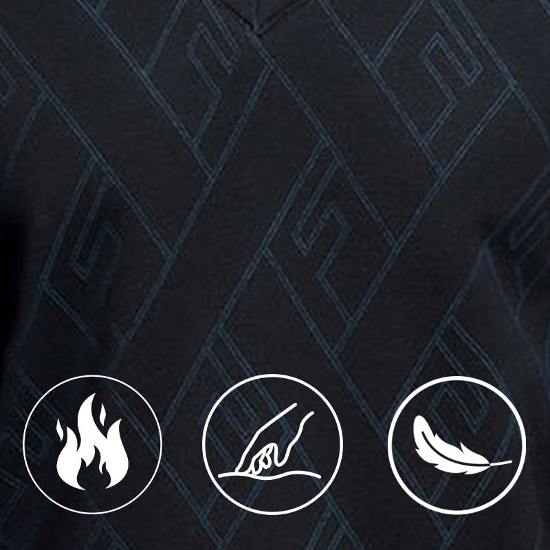 🔥Men's False Two Piece Set Long Sleeve Shirt
