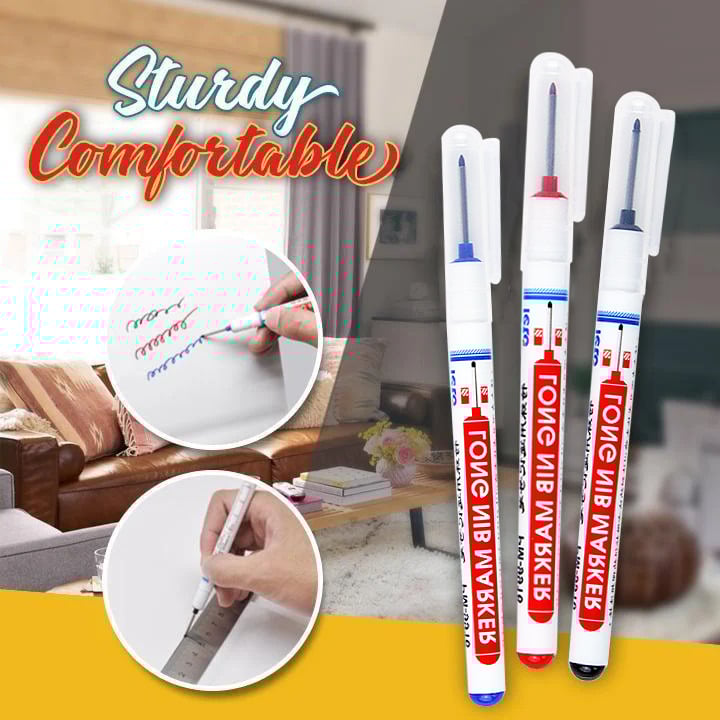 🔥Multi-purpose Woodworking Long Nib Marker