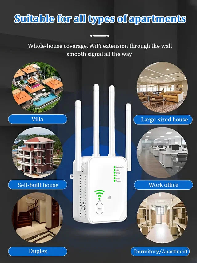 🔥2025 HOT SALE🔥Dual-band WiFi wireless signal device