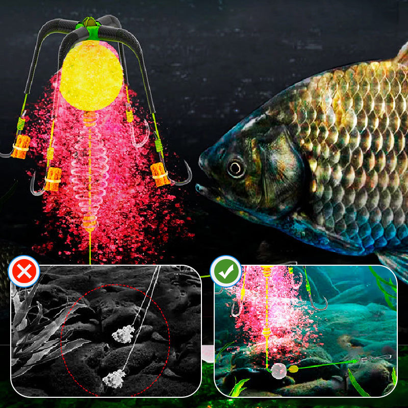 💯Limited Time Half Price-Four Hook Anti-tangle Fishing Kit
