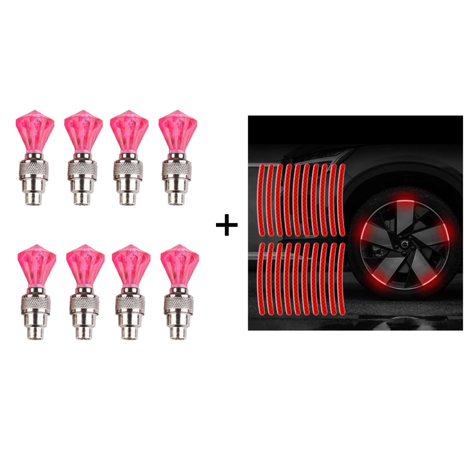🏍️ Motorcycle Water-Resistant Wheel Tire Lights – Stylish, Bright & Safe Night Riding 🌟💦