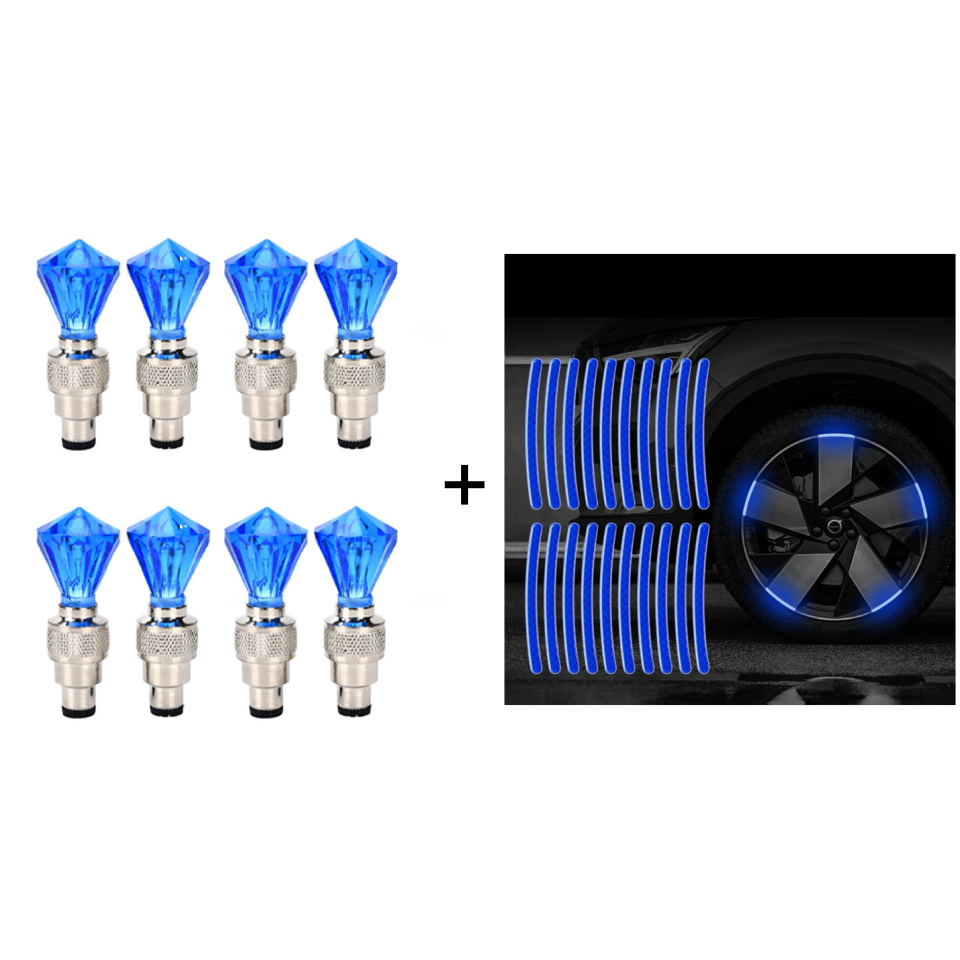 🏍️ Motorcycle Water-Resistant Wheel Tire Lights – Stylish, Bright & Safe Night Riding 🌟💦