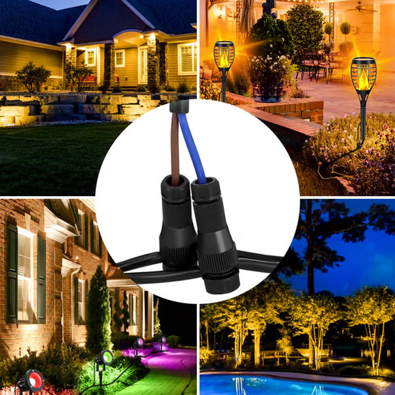 🔥Water-Resistant Low-Voltage Wire Connector for Landscape Lights