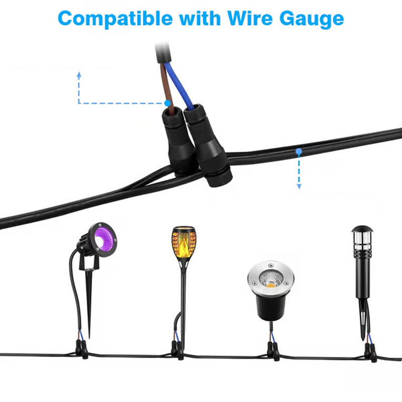 🔥Water-Resistant Low-Voltage Wire Connector for Landscape Lights