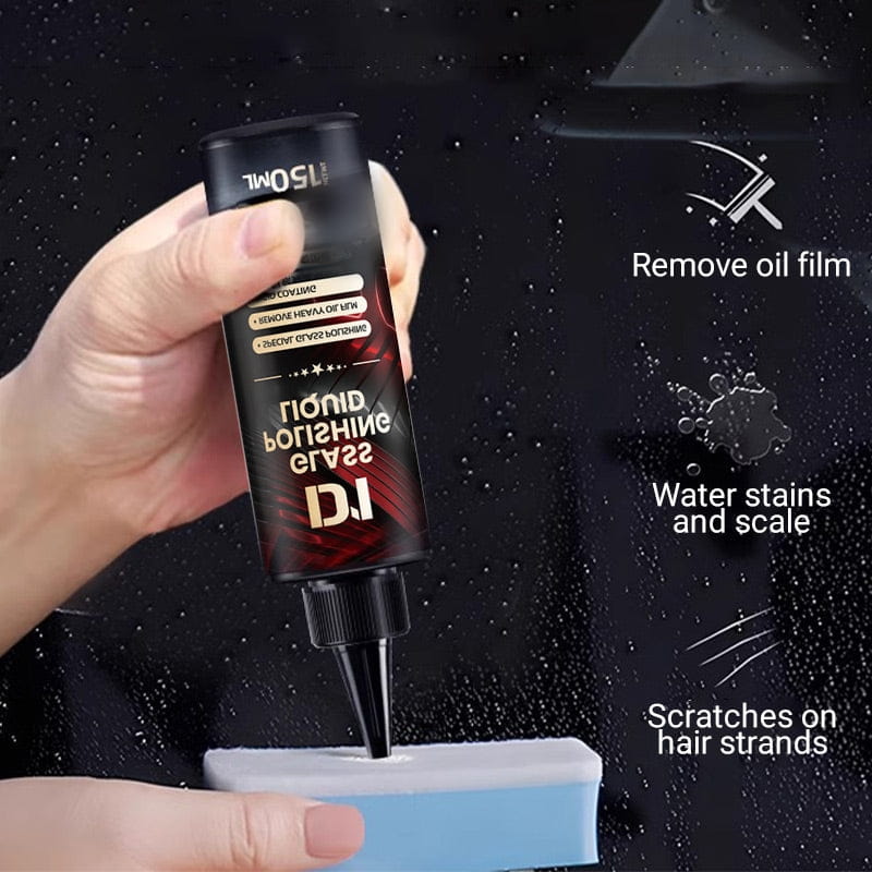 ✨Auto Glass Scratch Care Polishing Fluid – Scratch-Free, Crystal-Clear Views! 🚗