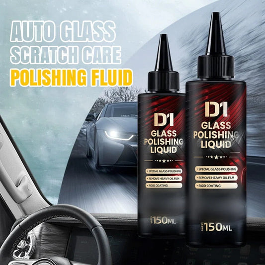 ✨Auto Glass Scratch Care Polishing Fluid – Scratch-Free, Crystal-Clear Views! 🚗