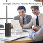💥Mini Digital Audio Voice Recorder Pen Dictaphone🔥Never Miss a Word Again!📌