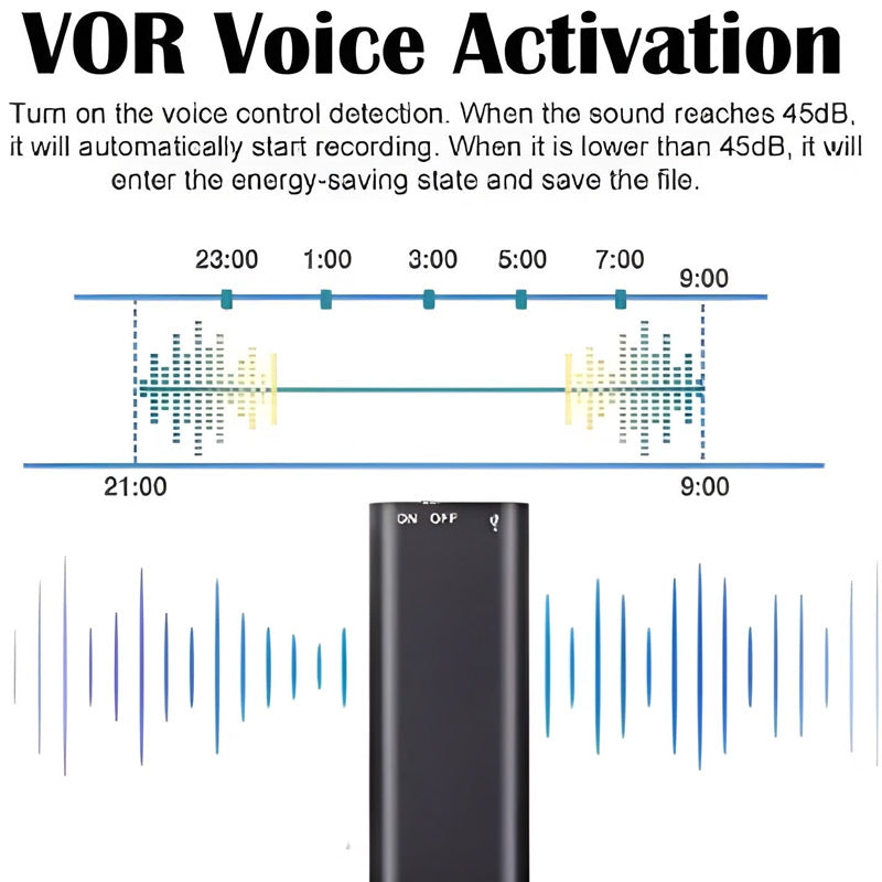 💥Mini Digital Audio Voice Recorder Pen Dictaphone🔥Never Miss a Word Again!📌
