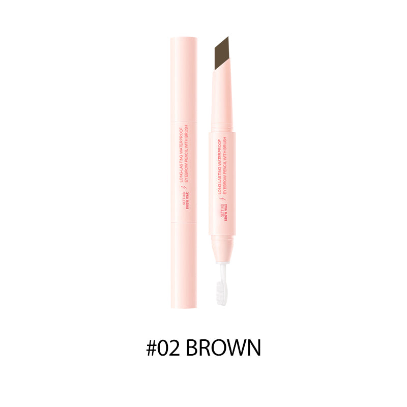 💕Long-Lasting Waterproof Eyebrow Pencil with Brush💕
