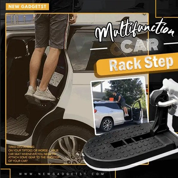 🔥Multifunctional Foldable Car Doorstep🚗 Stop the Struggle, Start the Climb! 🛠️