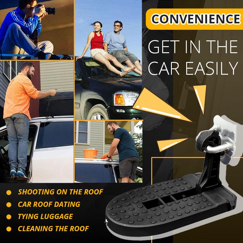 🔥Multifunctional Foldable Car Doorstep🚗 Stop the Struggle, Start the Climb! 🛠️