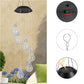 🔥2025 HOT SALE🔥Colorful LED Solar-Powered Light Bulb Wind Chimes
