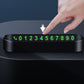 🔥2025 HOT SALE🔥Concealed Luminous Car Temporary Parking Phone Number Plate