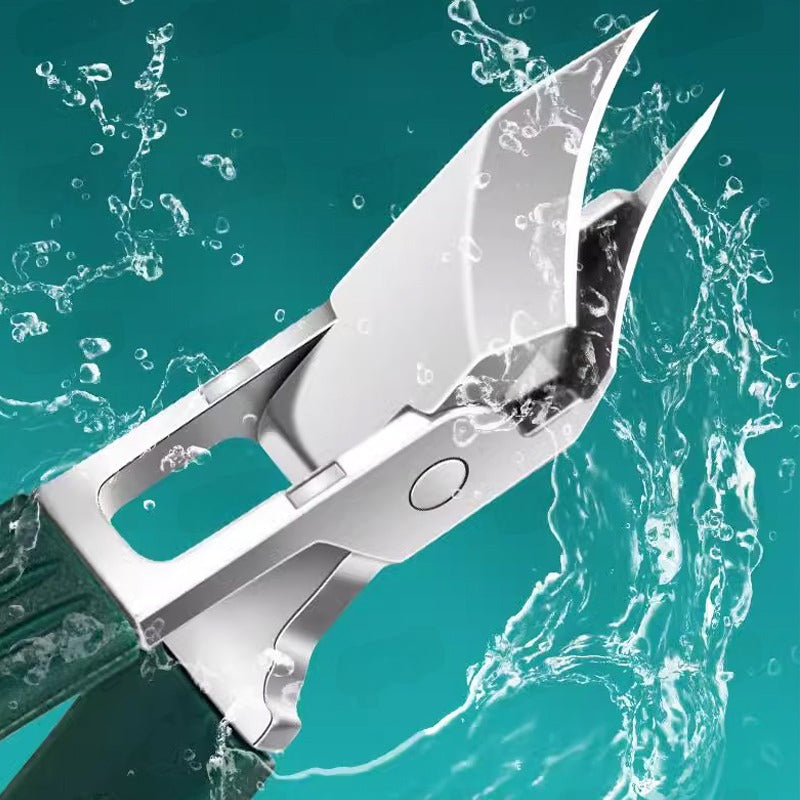 💅 50% OFF NOW! ✨ Anti-Splash 25° Slant Edge Nail Clipper 3-Piece Set – Precise Cut, Comfortable Grip & Safe Splash Guard ✂️