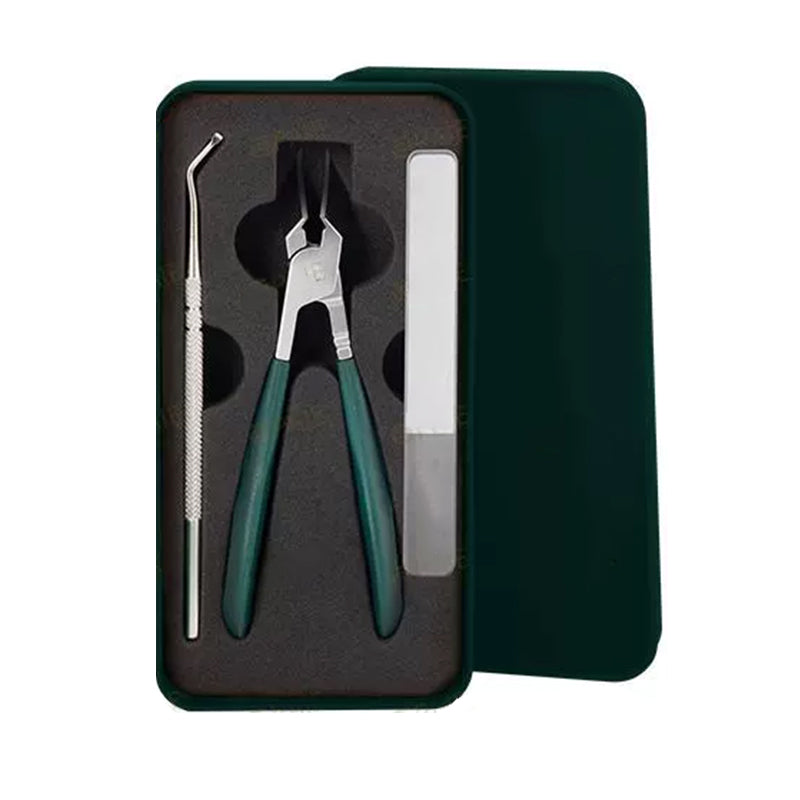 💅 50% OFF NOW! ✨ Anti-Splash 25° Slant Edge Nail Clipper 3-Piece Set – Precise Cut, Comfortable Grip & Safe Splash Guard ✂️
