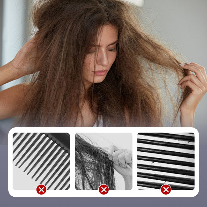 💕HOT SALE💕Double-Row Detangling Comb for Curly Hair
