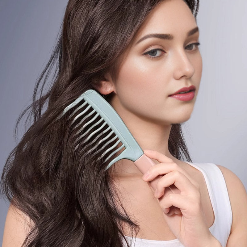 💕HOT SALE💕Double-Row Detangling Comb for Curly Hair