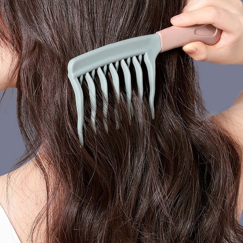 💕HOT SALE💕Double-Row Detangling Comb for Curly Hair