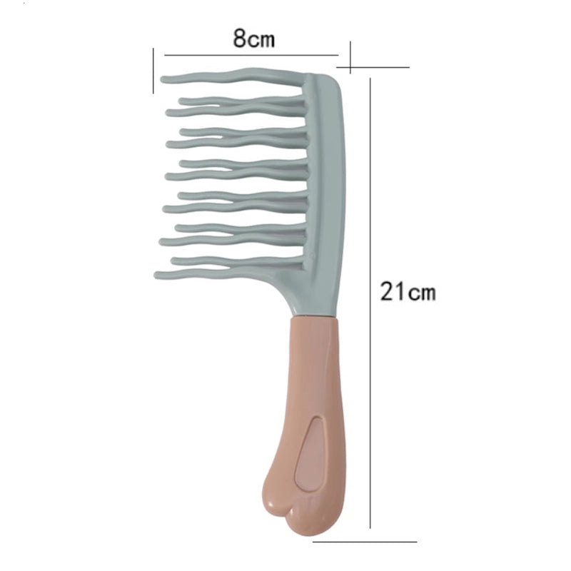 💕HOT SALE💕Double-Row Detangling Comb for Curly Hair