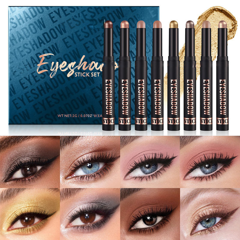 💥Buy More Get More Free💥Waterproof Long-Lasting Eyeshadow Stick Set