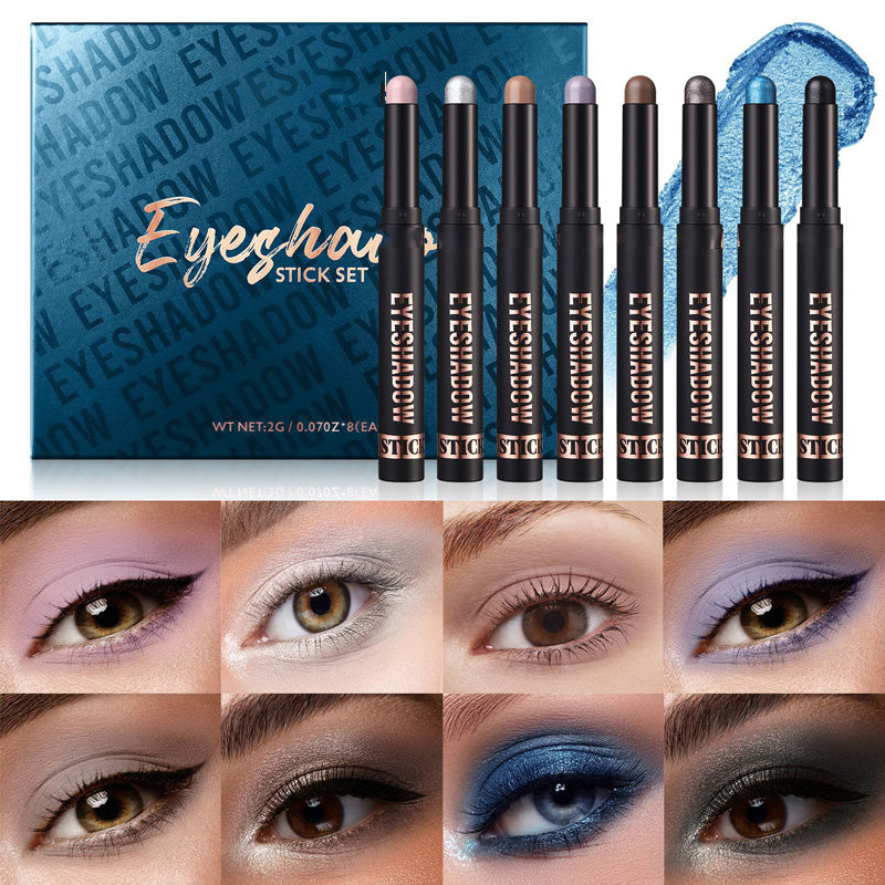 💥Buy More Get More Free💥Waterproof Long-Lasting Eyeshadow Stick Set