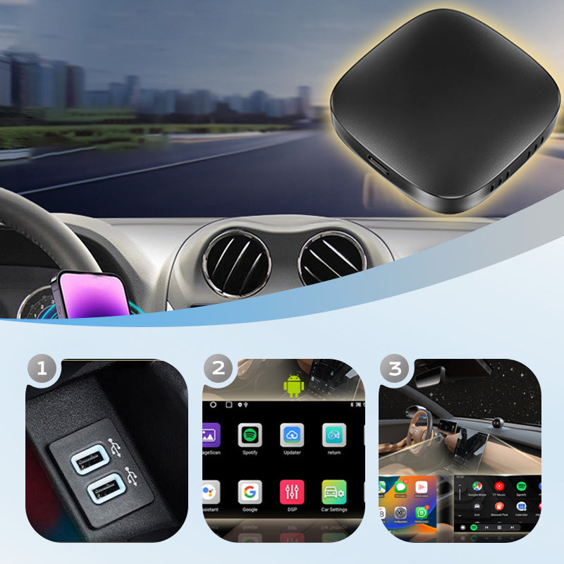 🚗 Car Converter Box – Plug & Play Smart Upgrade!💻