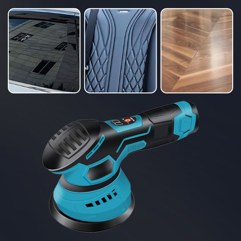 Cordless Compact Electric Polisher Set for Cars