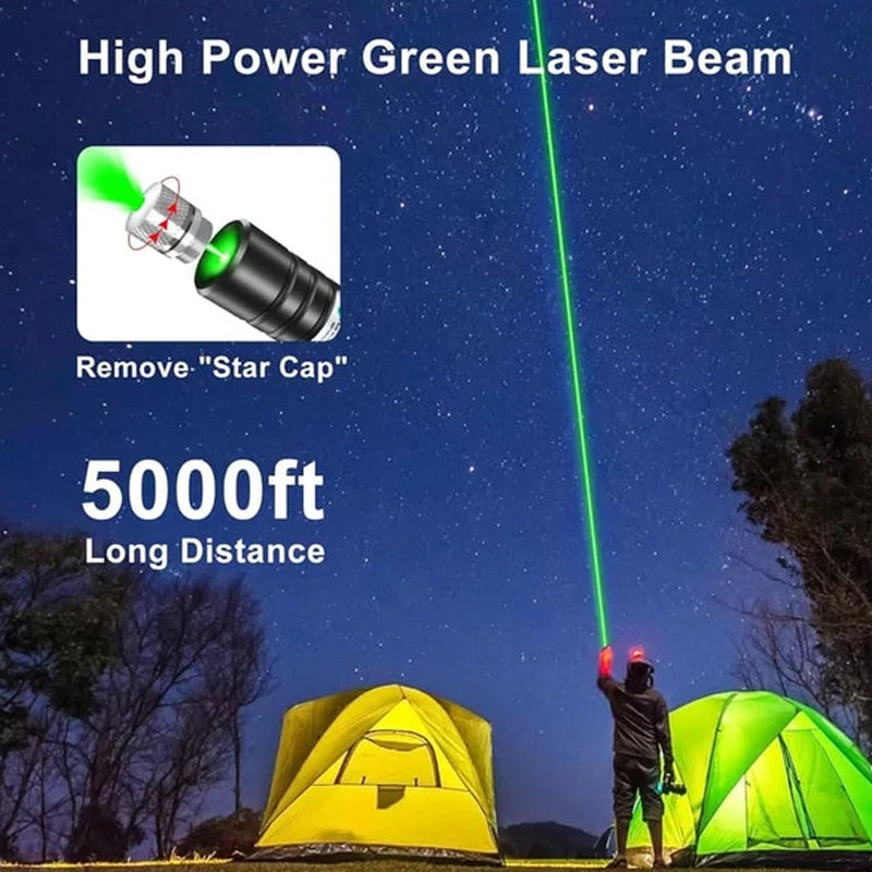 🔦Red And Green Single-point Laser Light