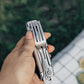 🎁Hot sale🔥6 in 1 Stainless Steel Folding Camping Utensils