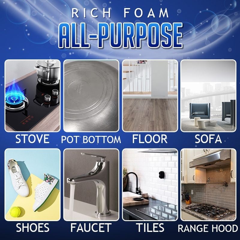 🎉All-Purpose Foaming Heavy Oil Stain Cleaner（BUY 1 GET 1 FREE）