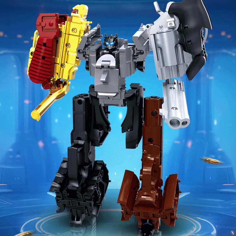 Fun Gorgeous Transformation Alloy Robot Toys