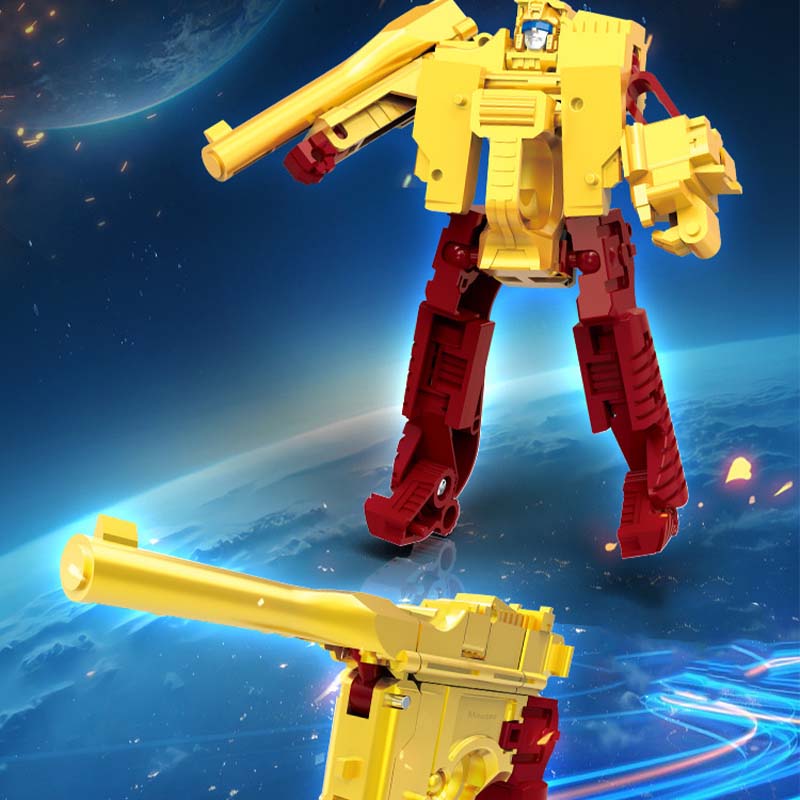 Fun Gorgeous Transformation Alloy Robot Toys