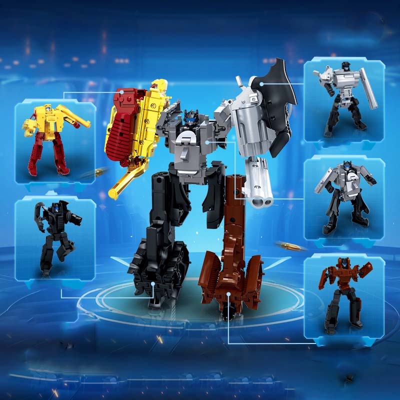 Fun Gorgeous Transformation Alloy Robot Toys