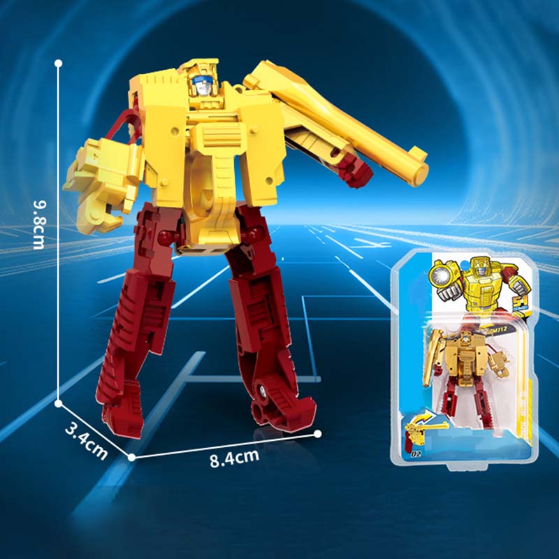 Fun Gorgeous Transformation Alloy Robot Toys