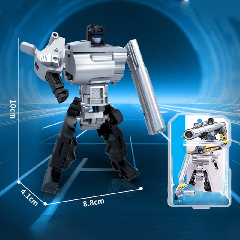 Fun Gorgeous Transformation Alloy Robot Toys
