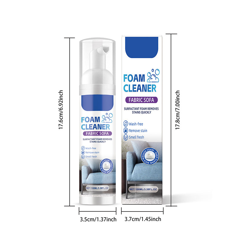 🛋️💨 Powerful Fabric Sofa Foam Cleaner – Stain Lift & Fresh Foam ✨🧼