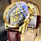 ⏳🔥LIMITED-TIME 50% OFF! ⏰⌚Double-Sided Skeleton Watch – Non-Mechanical Tourbillon, Luminous, 30M Waterproof ✨