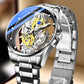 ⏳🔥LIMITED-TIME 50% OFF! ⏰⌚Double-Sided Skeleton Watch – Non-Mechanical Tourbillon, Luminous, 30M Waterproof ✨