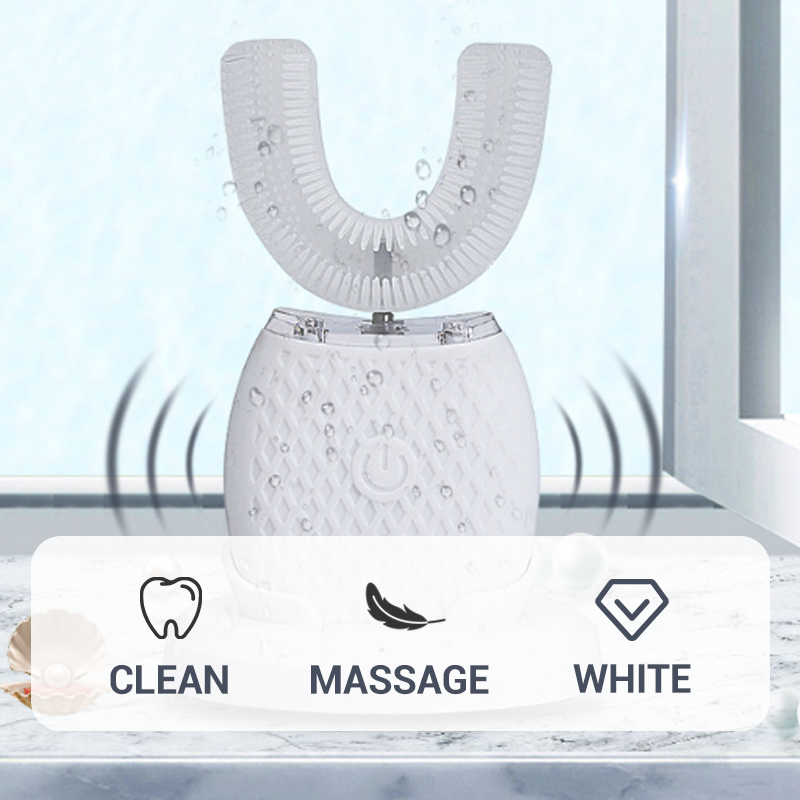 ⏳Time-limited Special⌛Sonic 360° Cleaning U Shaped Adult Electric Toothbrush