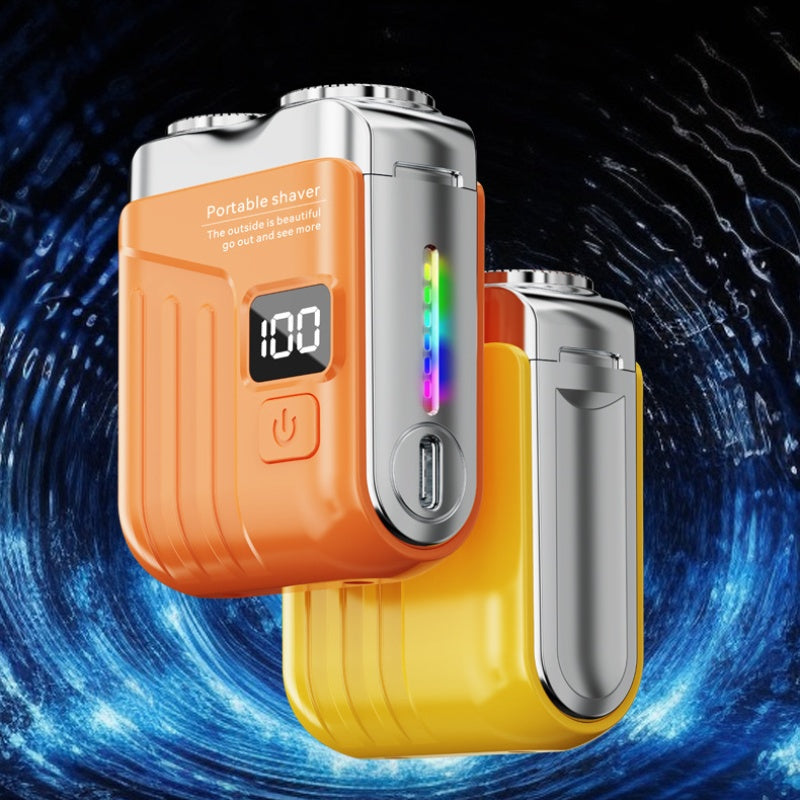 💫Men’s Waterproof Mini Electric Shaver with LED Display✨