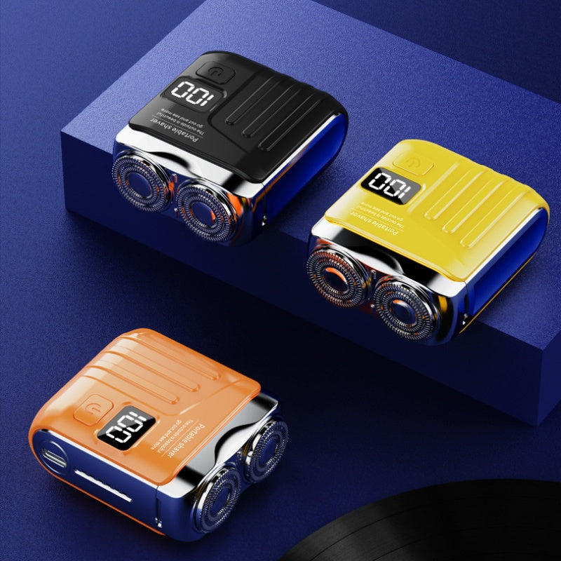 💫Men’s Waterproof Mini Electric Shaver with LED Display✨