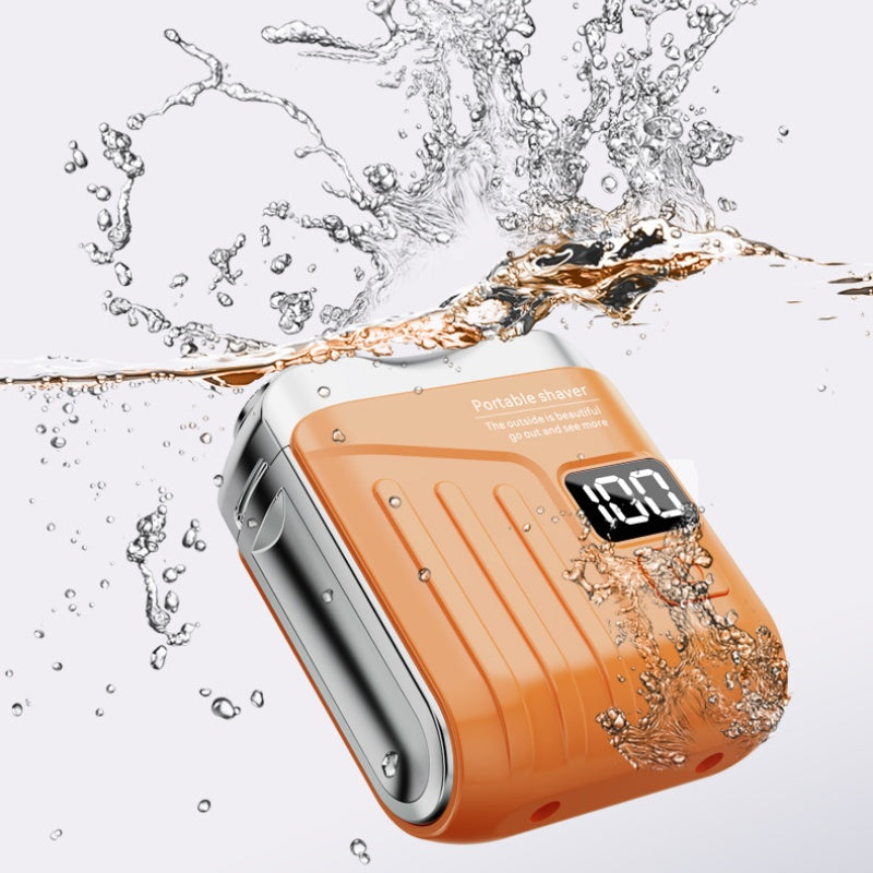💫Men’s Waterproof Mini Electric Shaver with LED Display✨