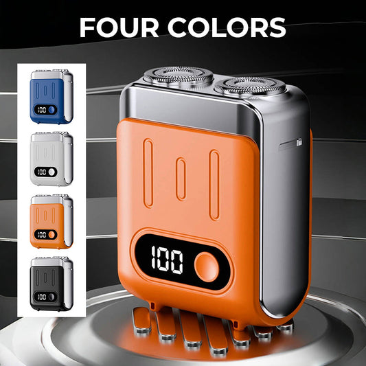 🔥2025 HOT SALE🔥Men's Portable Mini Rotary Electric Shaver