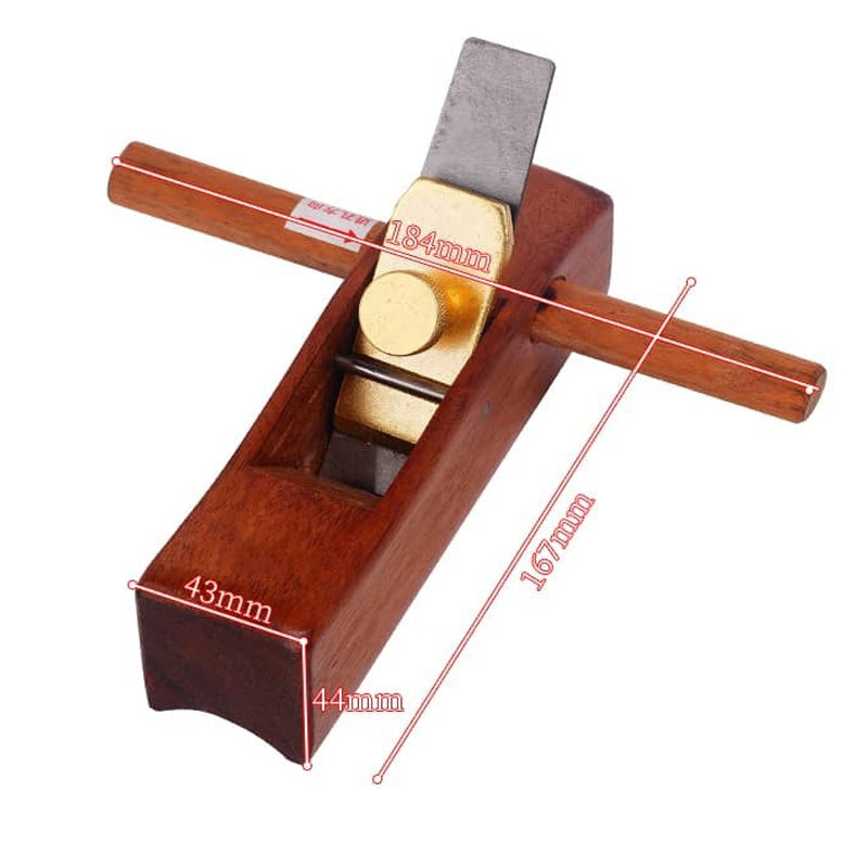 Handcrafted Indonesian Rosewood Half‑Round Plane