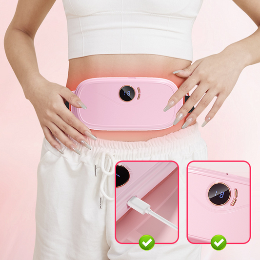 Multifunctional Heated Vibrating Abdominal Massager