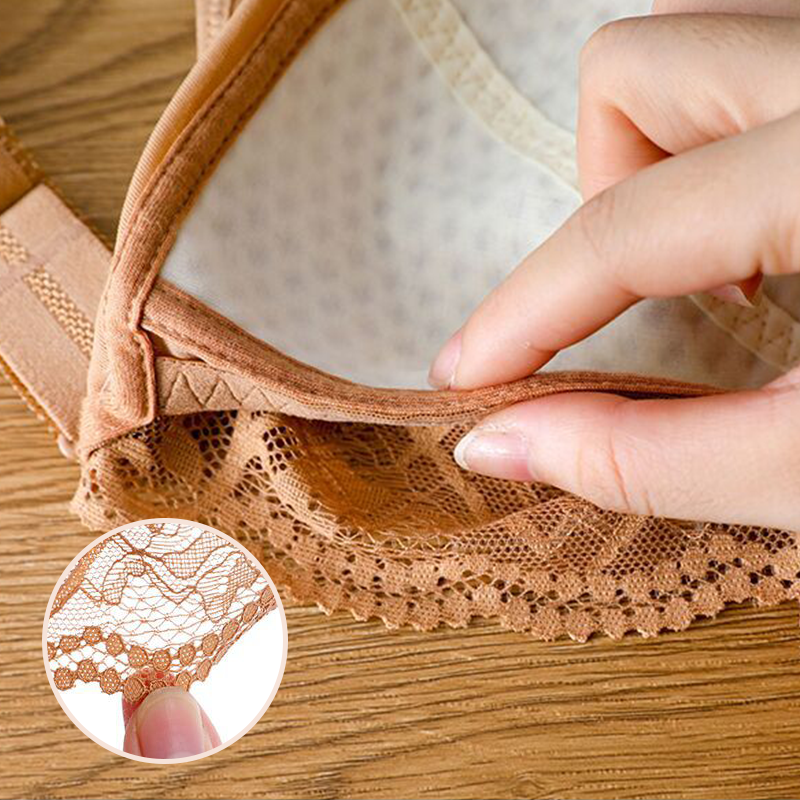 Ultra-Thin Breathable Lace Support & Shaping Bra