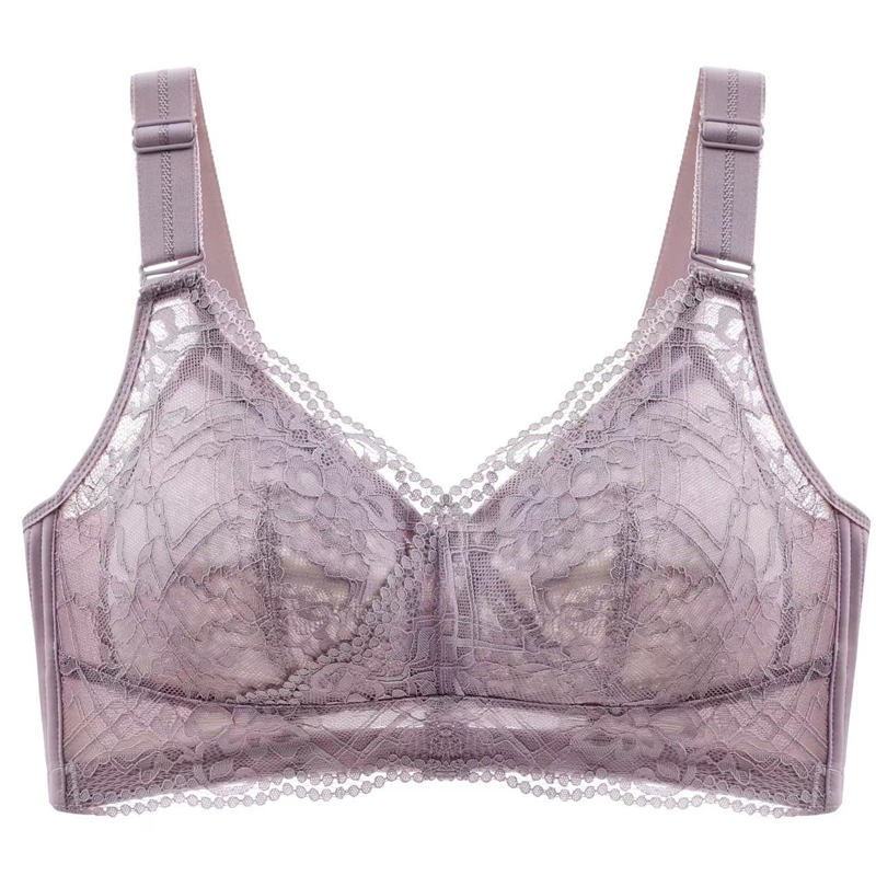 Ultra-Thin Breathable Lace Support & Shaping Bra