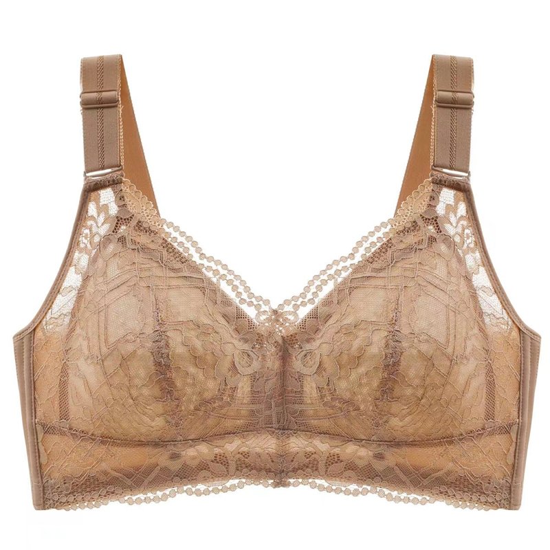 Ultra-Thin Breathable Lace Support & Shaping Bra