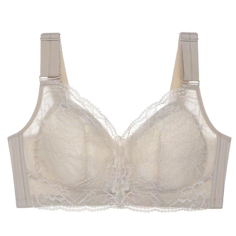 Ultra-Thin Breathable Lace Support & Shaping Bra