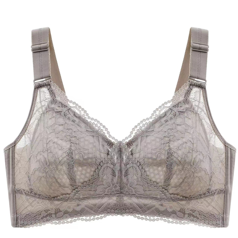 Ultra-Thin Breathable Lace Support & Shaping Bra